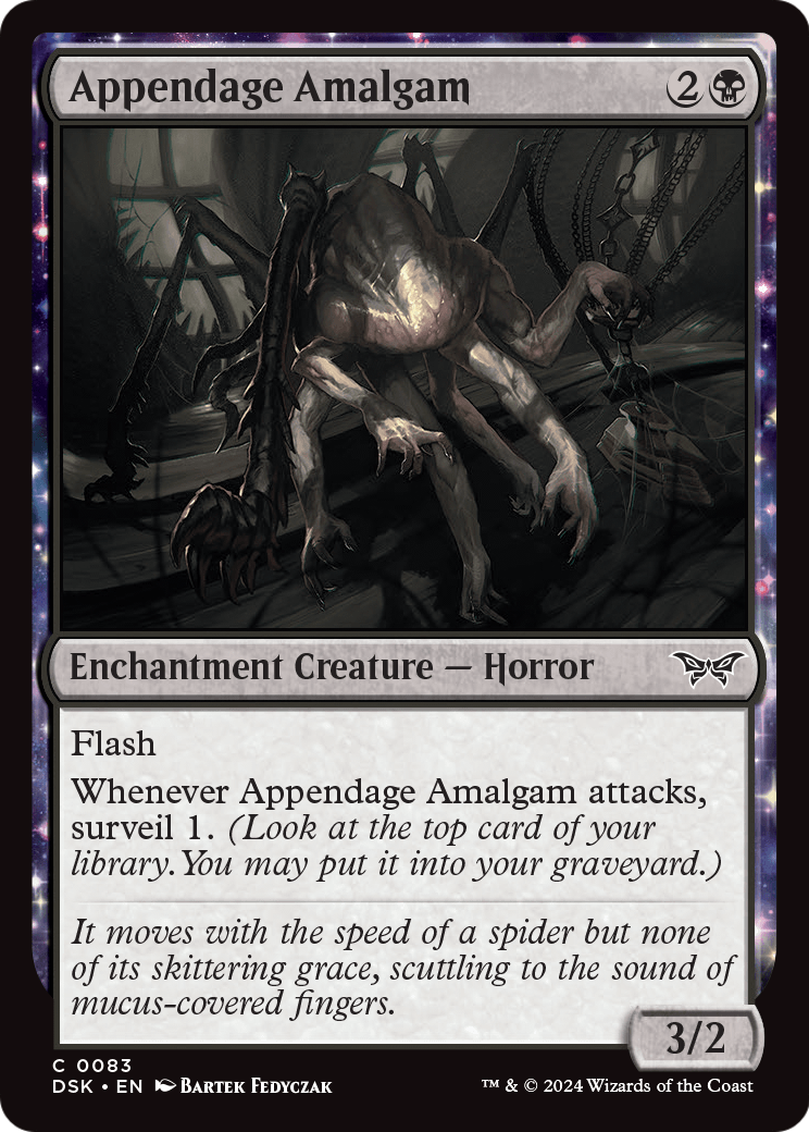 Appendage Amalgam (DSK-083) [Duskmourn: House of Horror] Foil