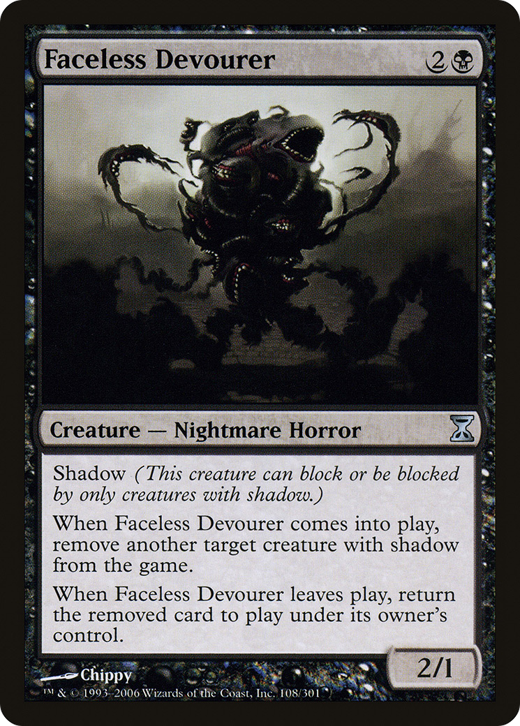 Faceless Devourer (TSP-108) [Time Spiral]