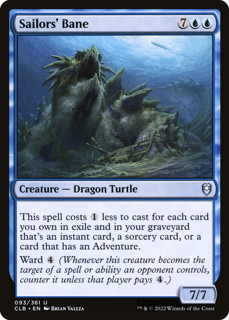 Sailors' Bane (CLB-093) [Commander Legends: Battle for Baldur's Gate]