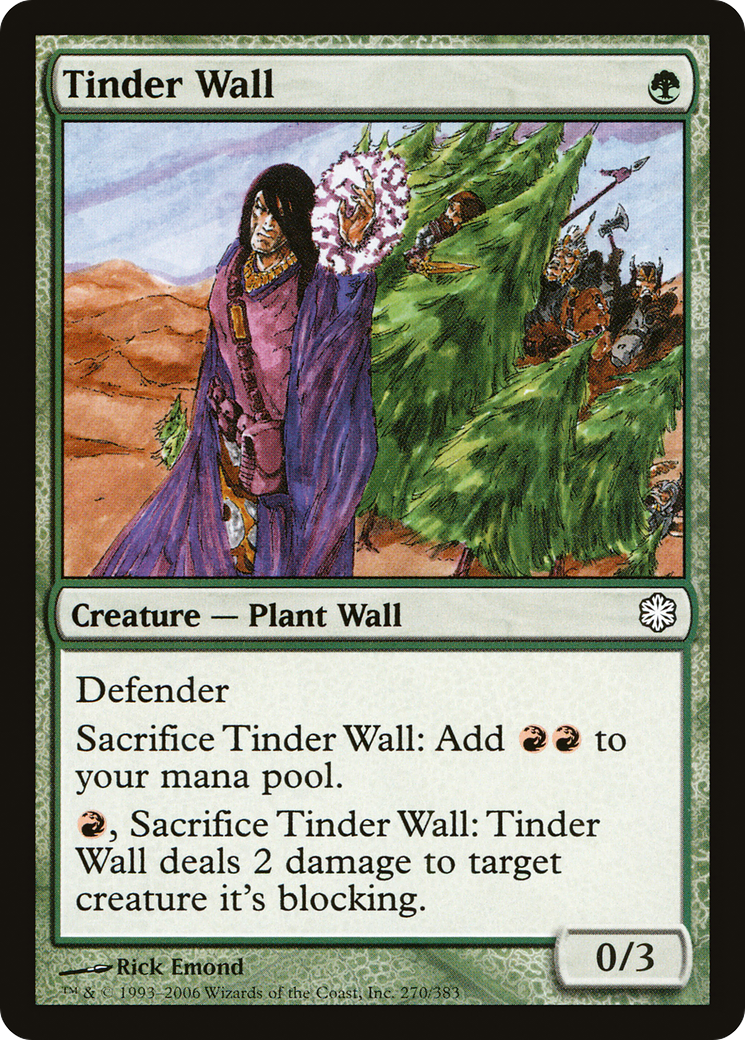 Tinder Wall (CTD-270) [Coldsnap Theme Decks]