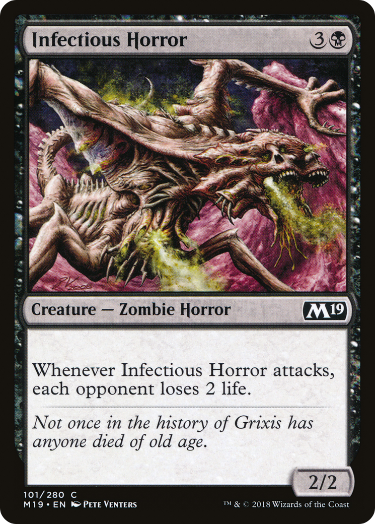 Infectious Horror (M19-101) [Core Set 2019]