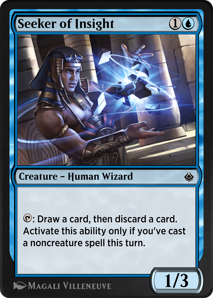Seeker of Insight (AKR-076) [Amonkhet Remastered]