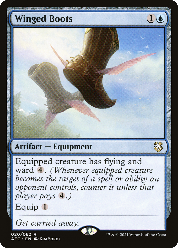 Winged Boots (AFC-020) [Forgotten Realms Commander]