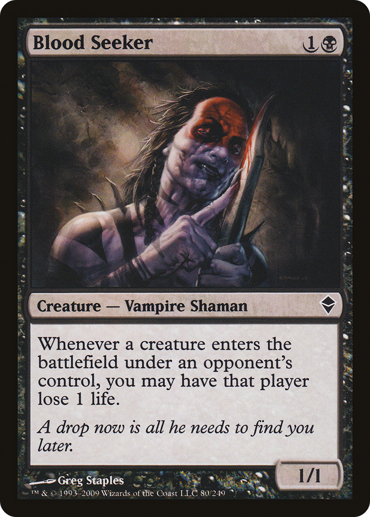 Blood Seeker (ZEN-080) [Zendikar] Foil