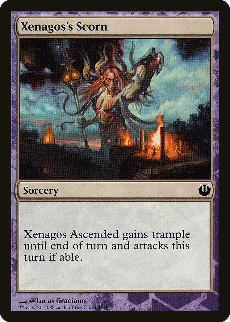 Xenagos's Scorn [Defeat a God]