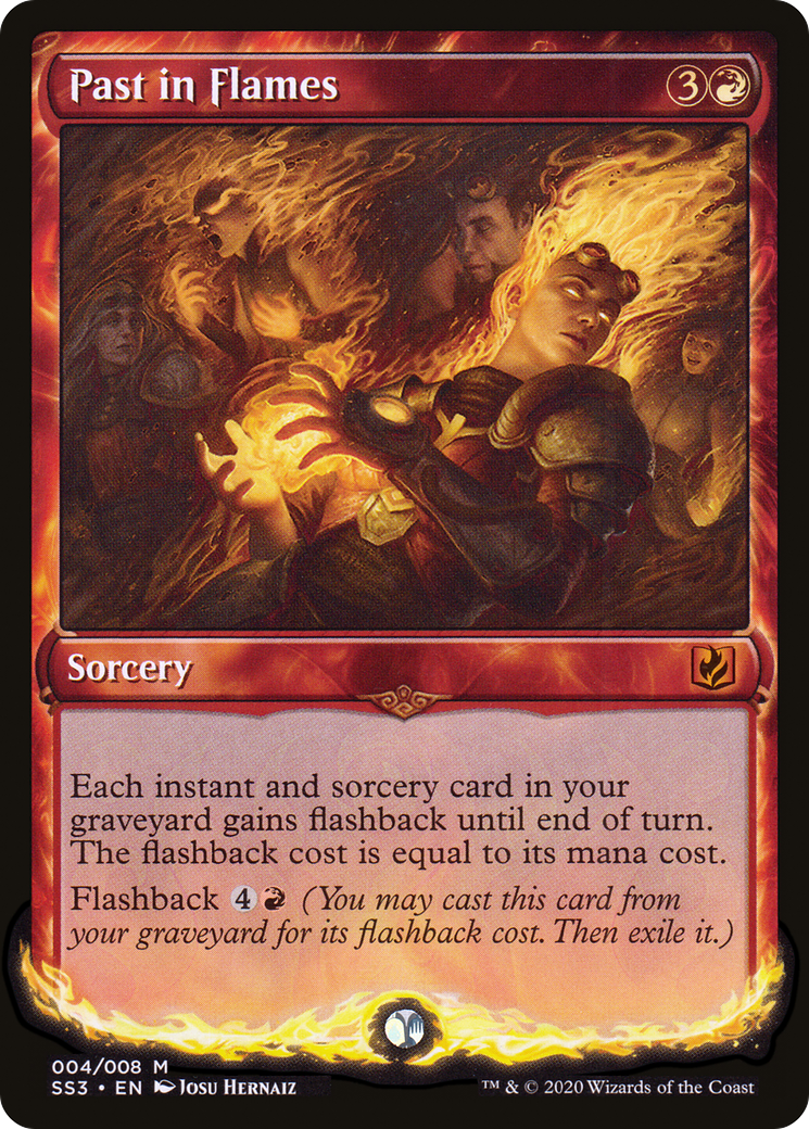 Past in Flames (SS3-004) [Signature Spellbook: Chandra] Foil