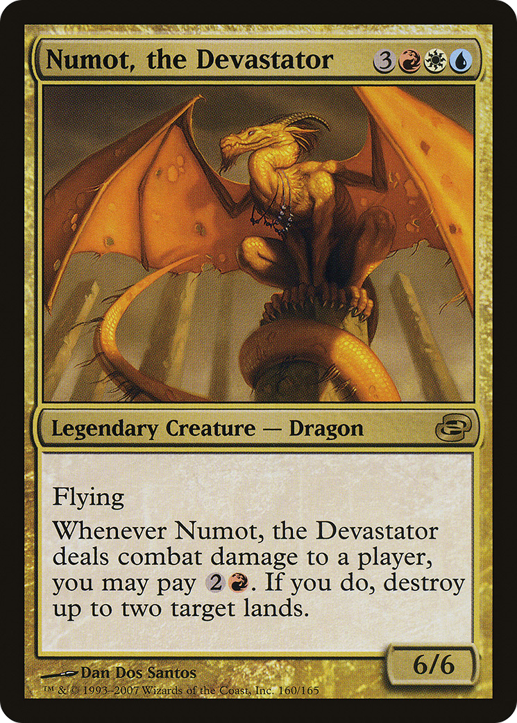 Numot, the Devastator (PLC-160) [Planar Chaos] Foil