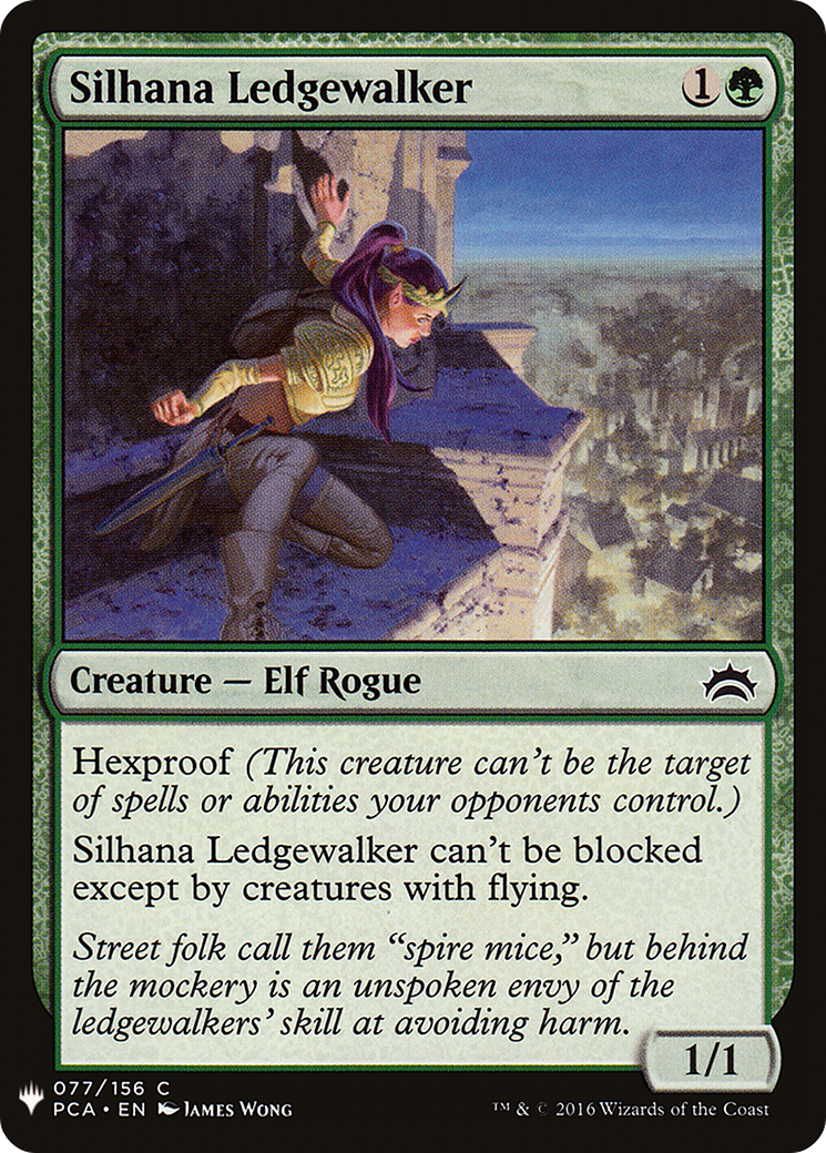 Silhana Ledgewalker (LIST-PCA-77) [The List]
