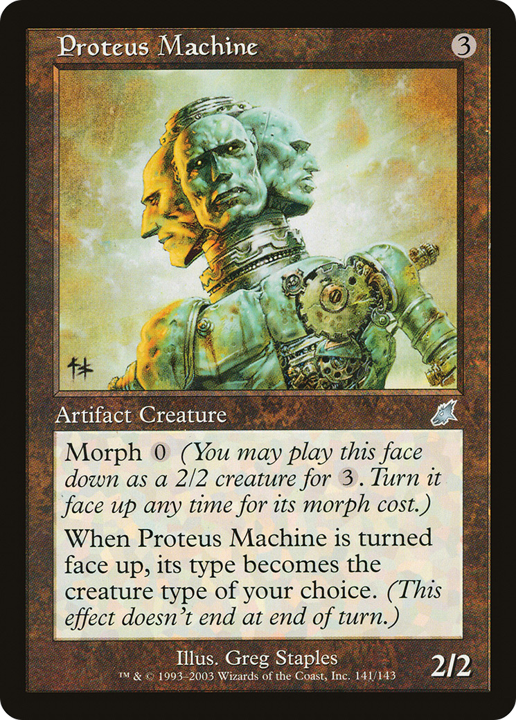 Proteus Machine (SCG-141) [Scourge] Foil