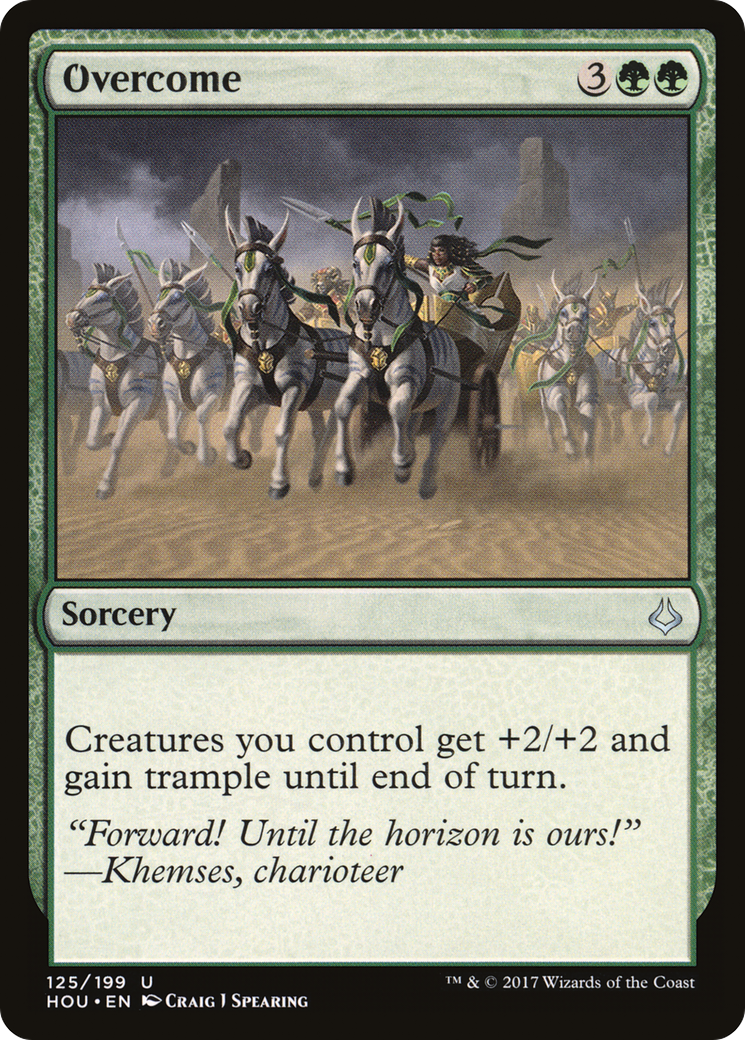 Overcome (HOU-125) [Hour of Devastation]