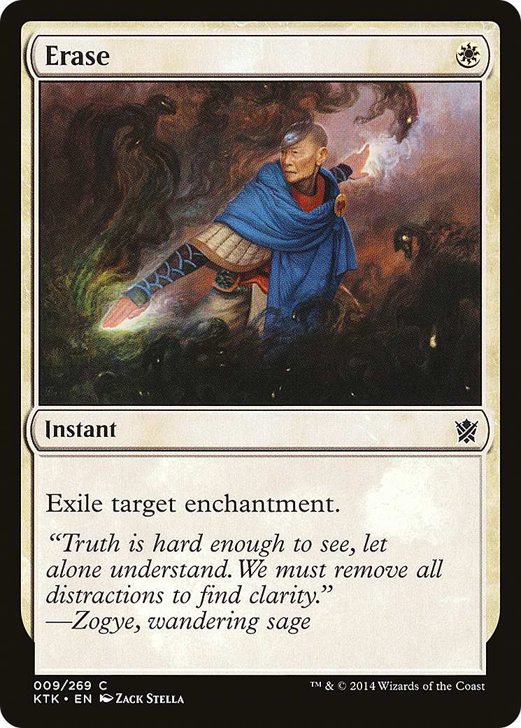 Erase (KTK-009) [Khans of Tarkir]
