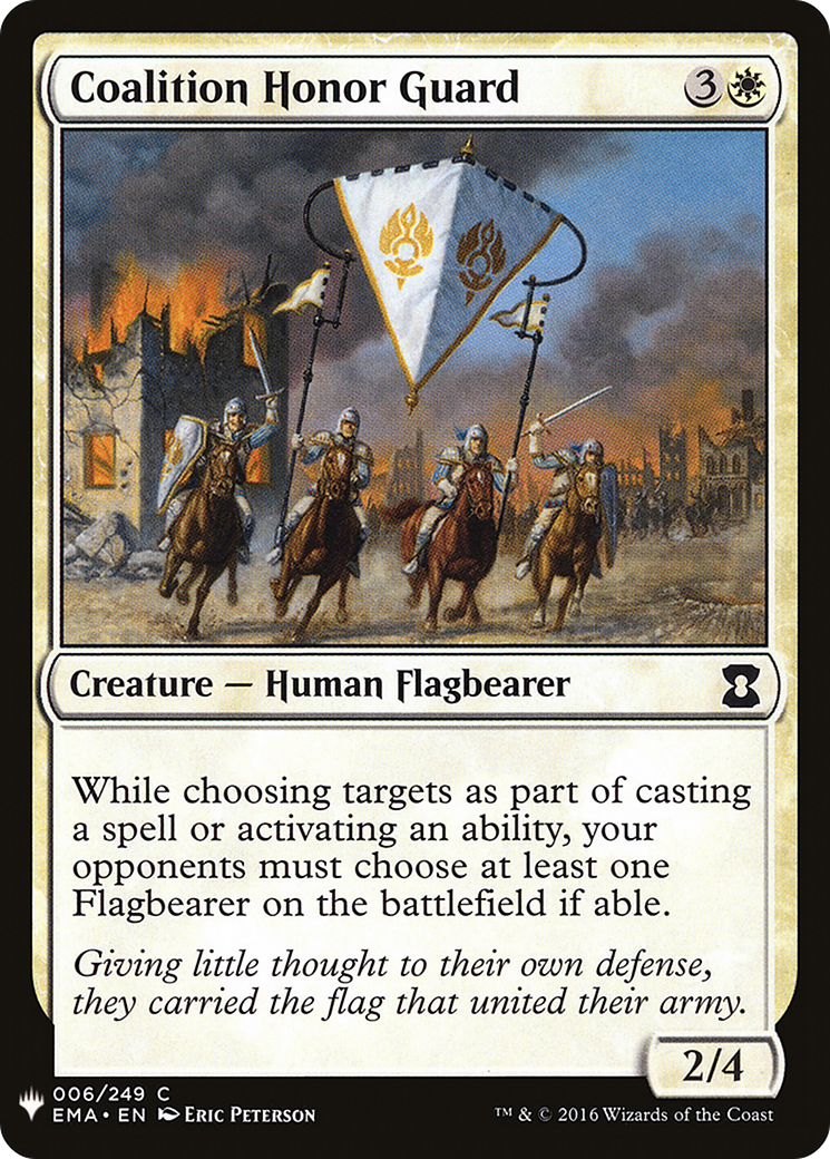 Coalition Honor Guard (LIST-EMA-6) [The List]