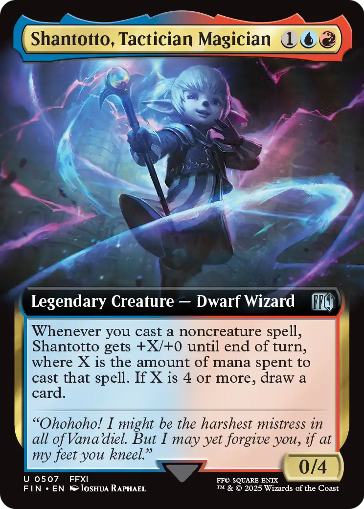 Shantotto, Tactician Magician (Extended Art) (FIN-507) [FINAL FANTASY] Foil