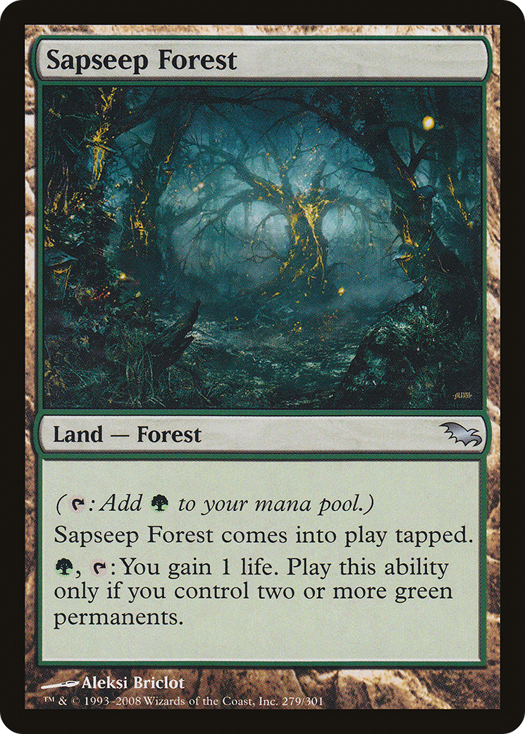 Sapseep Forest (SHM-279) [Shadowmoor] Foil