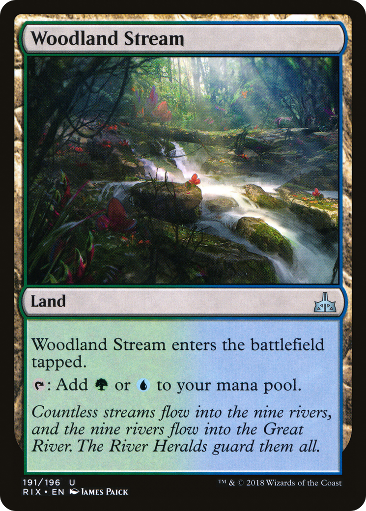 Woodland Stream (RIX-191) [Rivals of Ixalan]