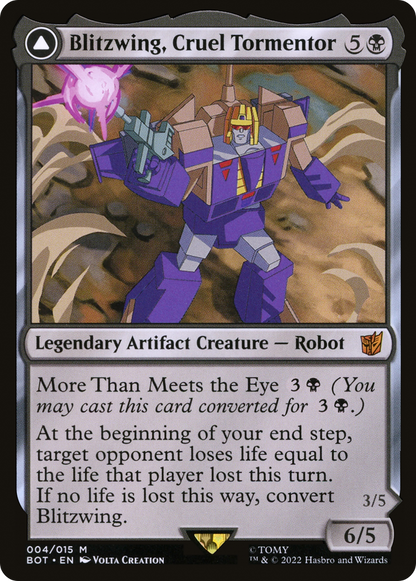 Blitzwing, Cruel Tormentor (BOT-004) [Transformers]