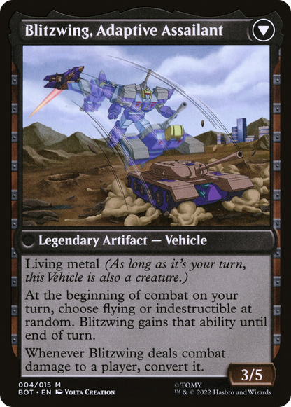 Blitzwing, Cruel Tormentor (BOT-004) [Transformers]