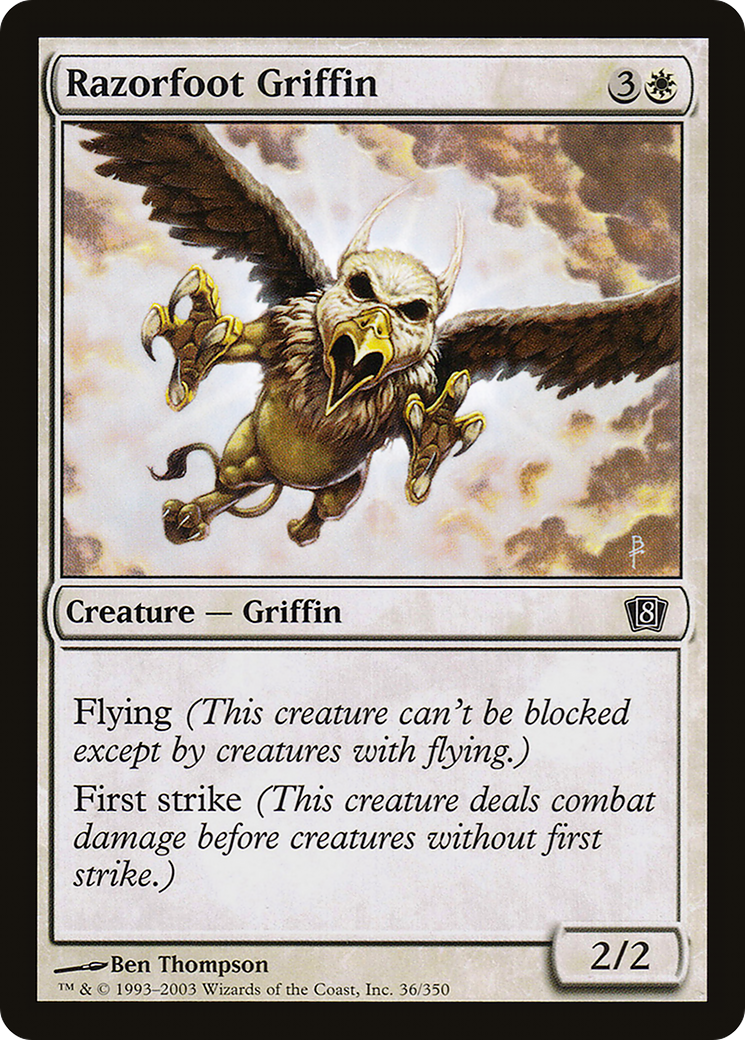 Razorfoot Griffin (8ED-036) [8th Edition]