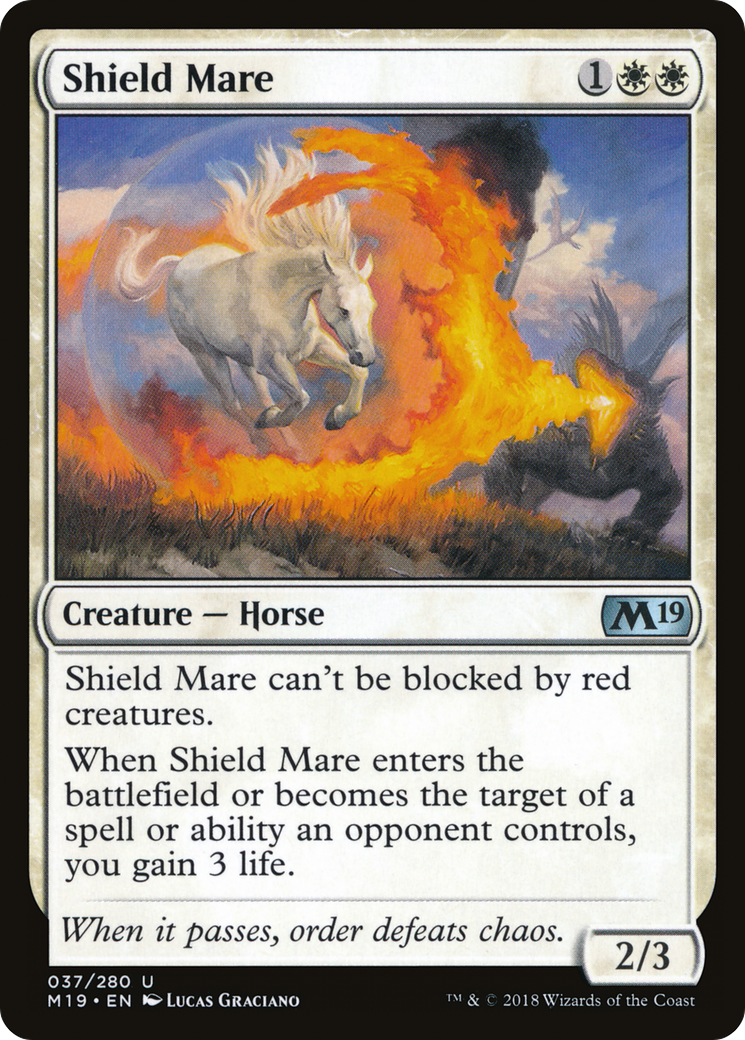 Shield Mare (M19-037) [Core Set 2019] Foil
