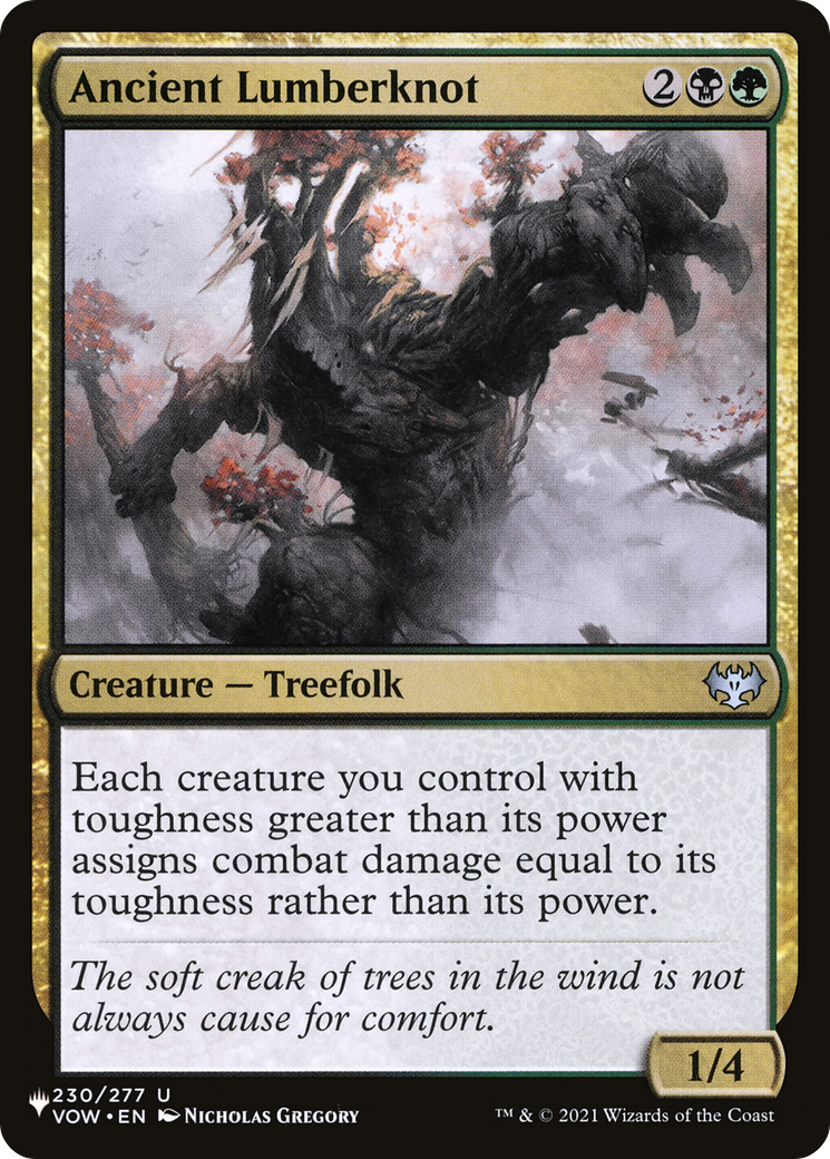Ancient Lumberknot (LIST-VOW-230) [The List]