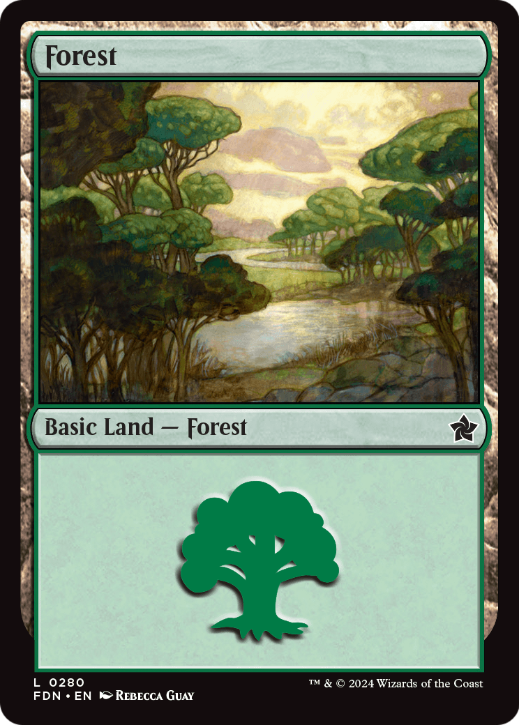 Forest (FDN-280) [Foundations] Foil