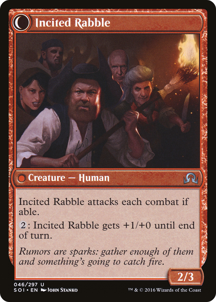 Town Gossipmonger (SOI-046) [Shadows over Innistrad]