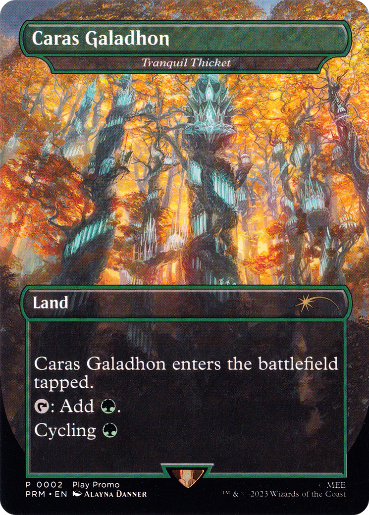 Caras Galadhon - Tranquil Thicket (PLAY-002) (Borderless) [MagicFest 2023]