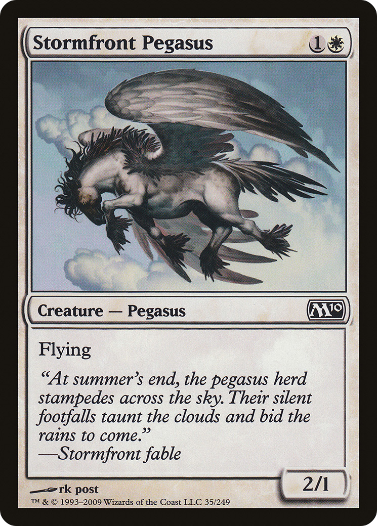 Stormfront Pegasus (M10-035) [Magic 2010] Foil