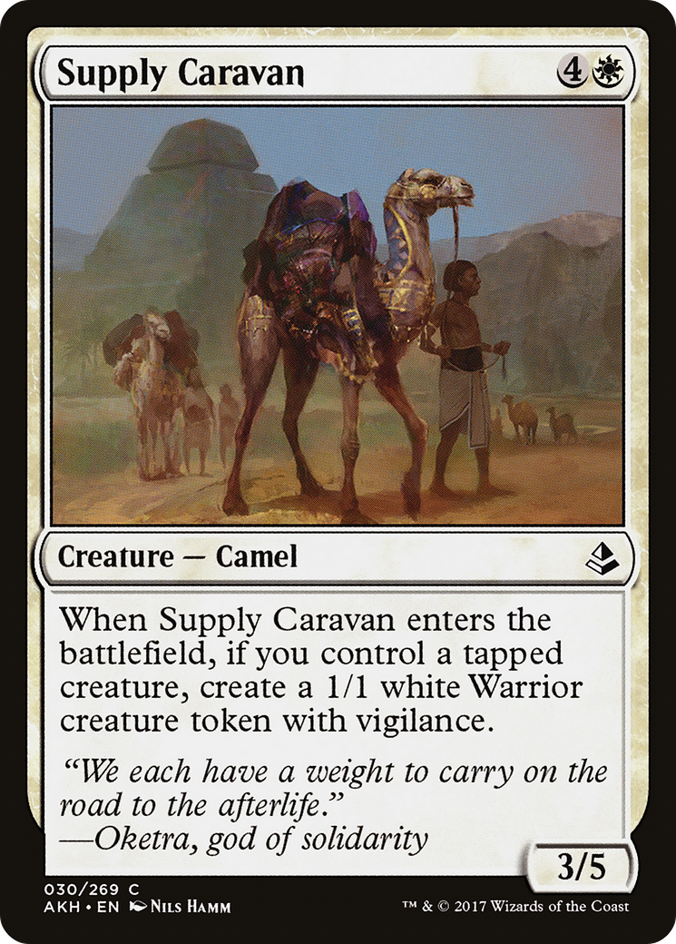 Supply Caravan (AKH-030) [Amonkhet]