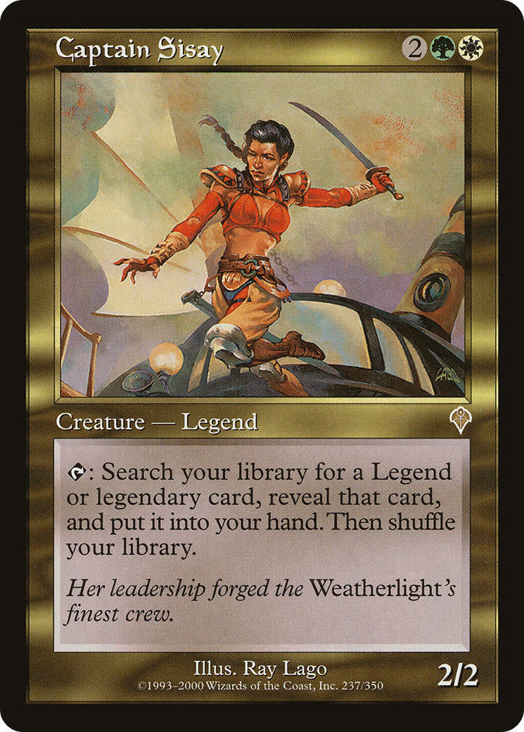 Captain Sisay (INV-237) [Invasion] Foil