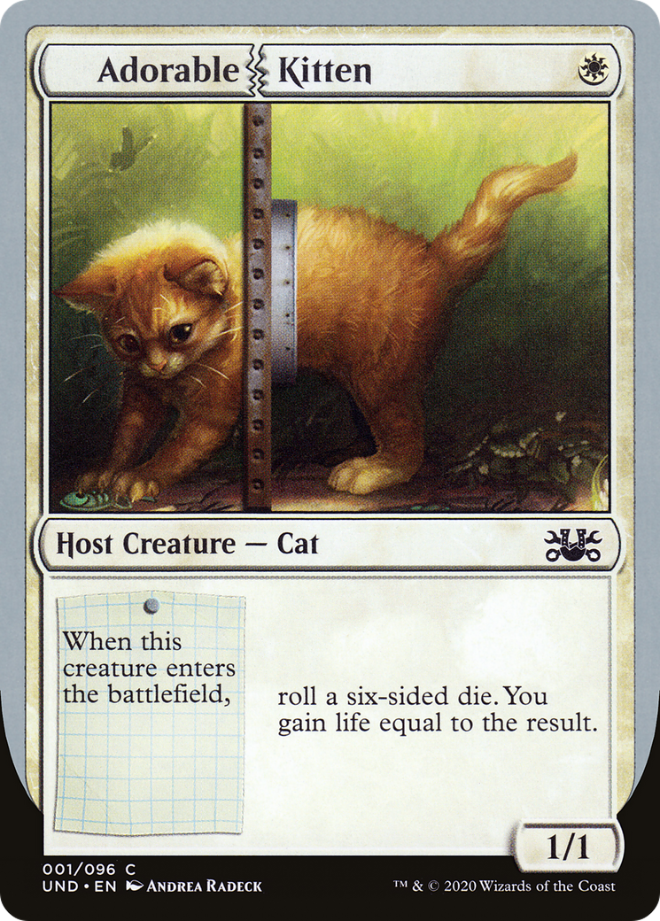Adorable Kitten (UND-001) [Unsanctioned]