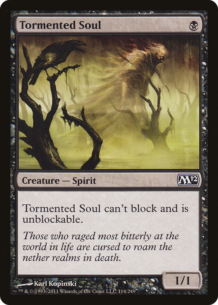 Tormented Soul (M12-114) [Magic 2012]