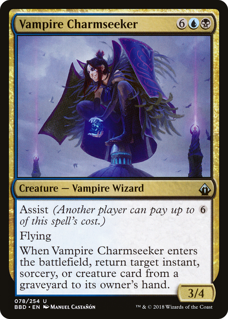 Vampire Charmseeker (BBD-078) [Battlebond] Foil