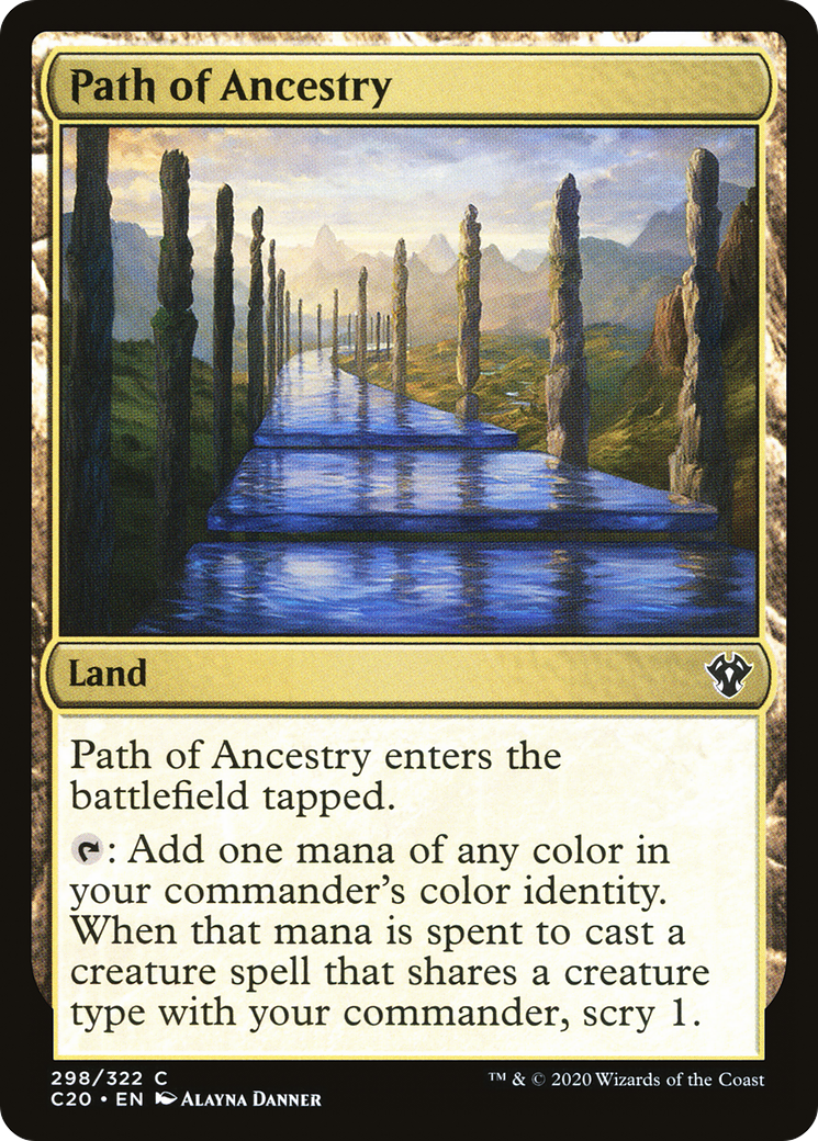 Path of Ancestry (C20-298) [Commander 2020]