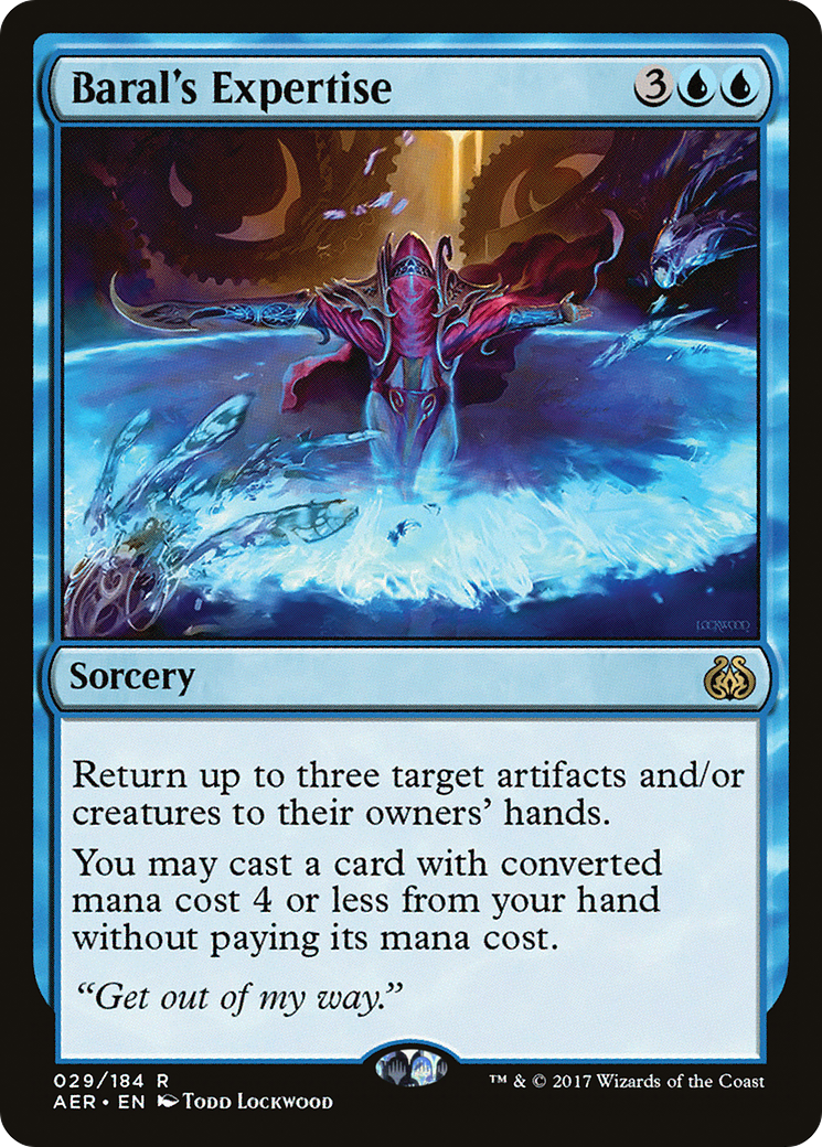 Baral's Expertise (AER-029) [Aether Revolt] Foil