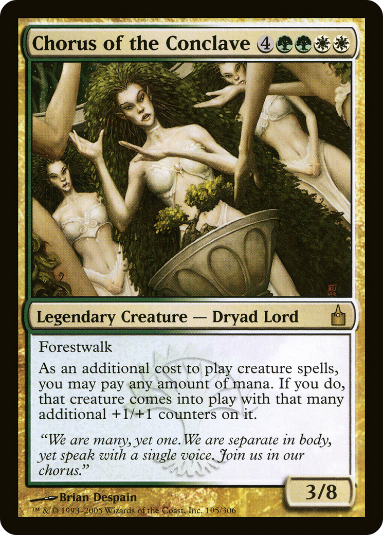 Chorus of the Conclave (RAV-195) [Ravnica: City of Guilds] Foil