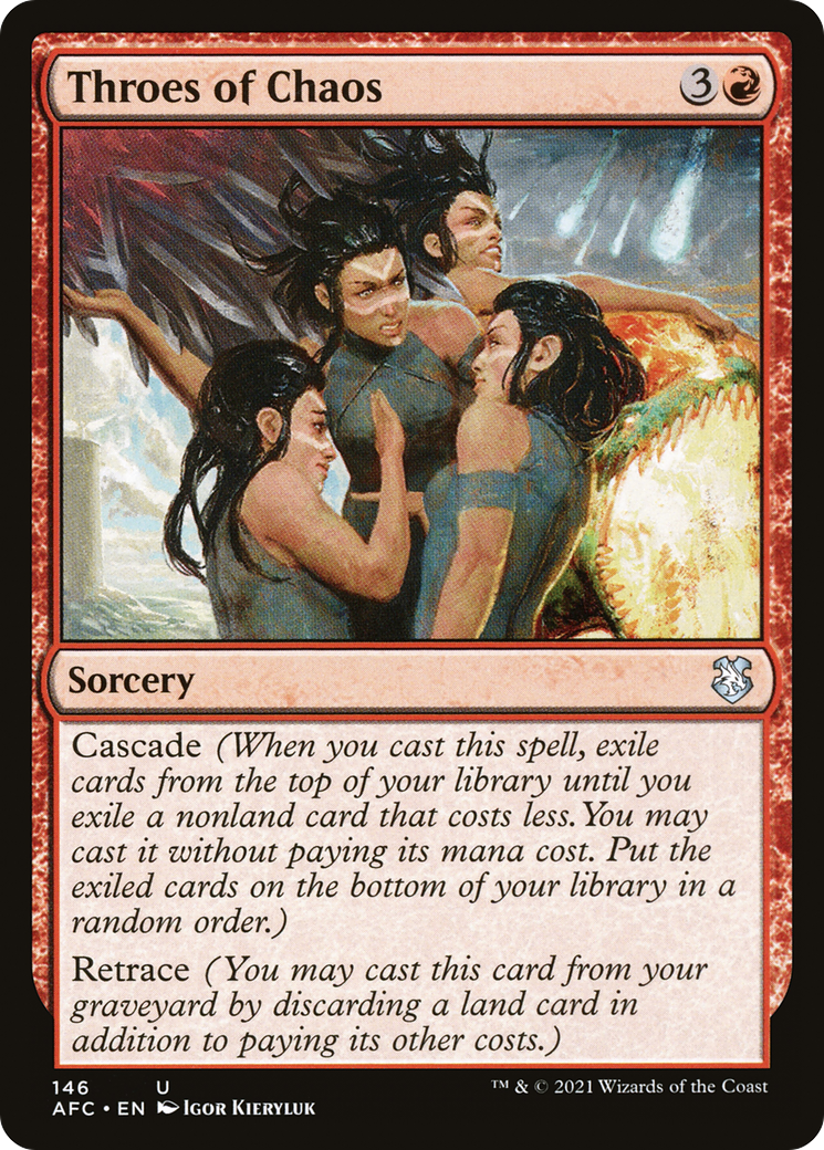 Throes of Chaos (AFC-146) [Forgotten Realms Commander]