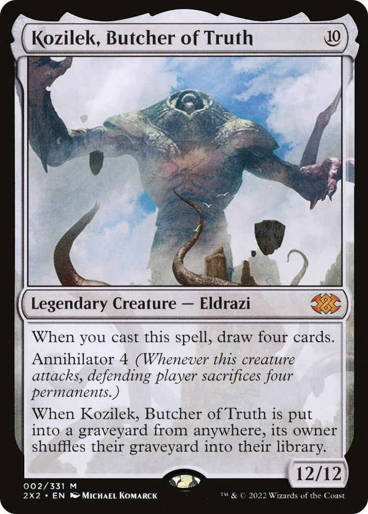 Kozilek, Butcher of Truth (2X2-002) [Double Masters 2022] Foil