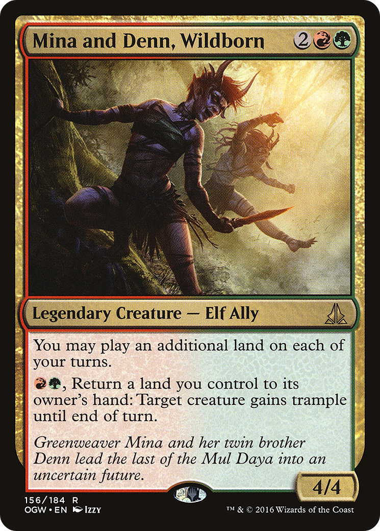 Mina and Denn, Wildborn (OGW-156) [Oath of the Gatewatch]
