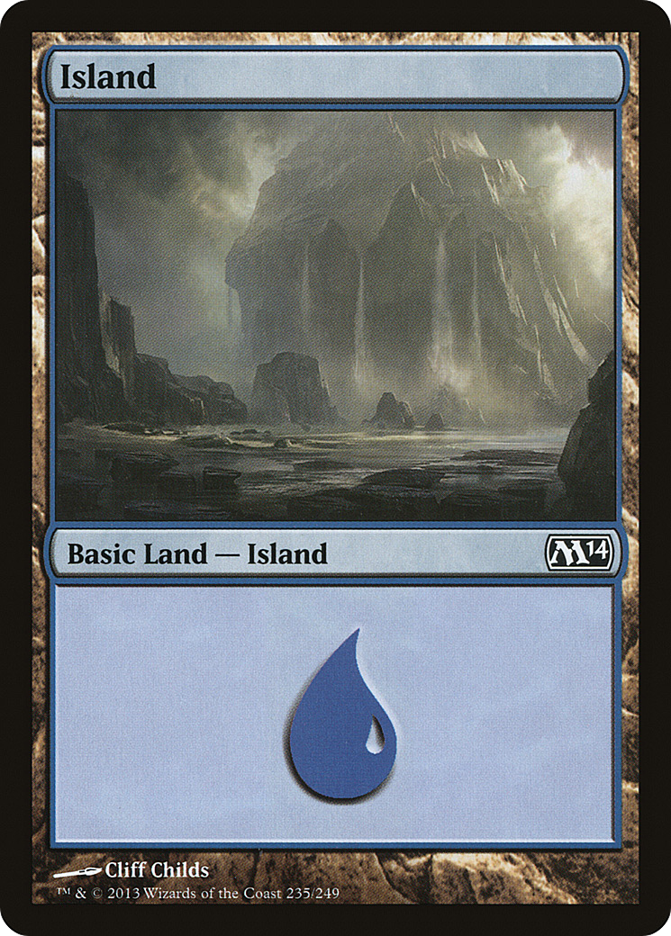 Island (M14-235) [Magic 2014]