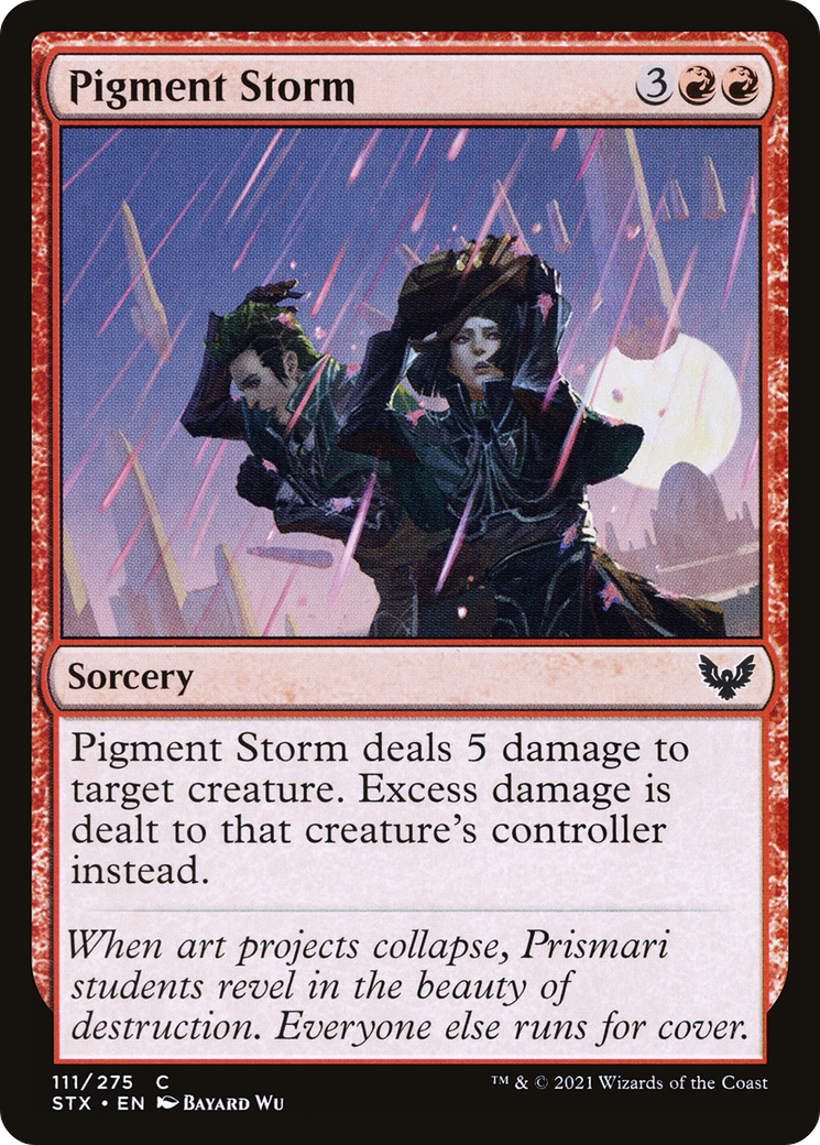 Pigment Storm (STX-111) [Strixhaven: School of Mages]