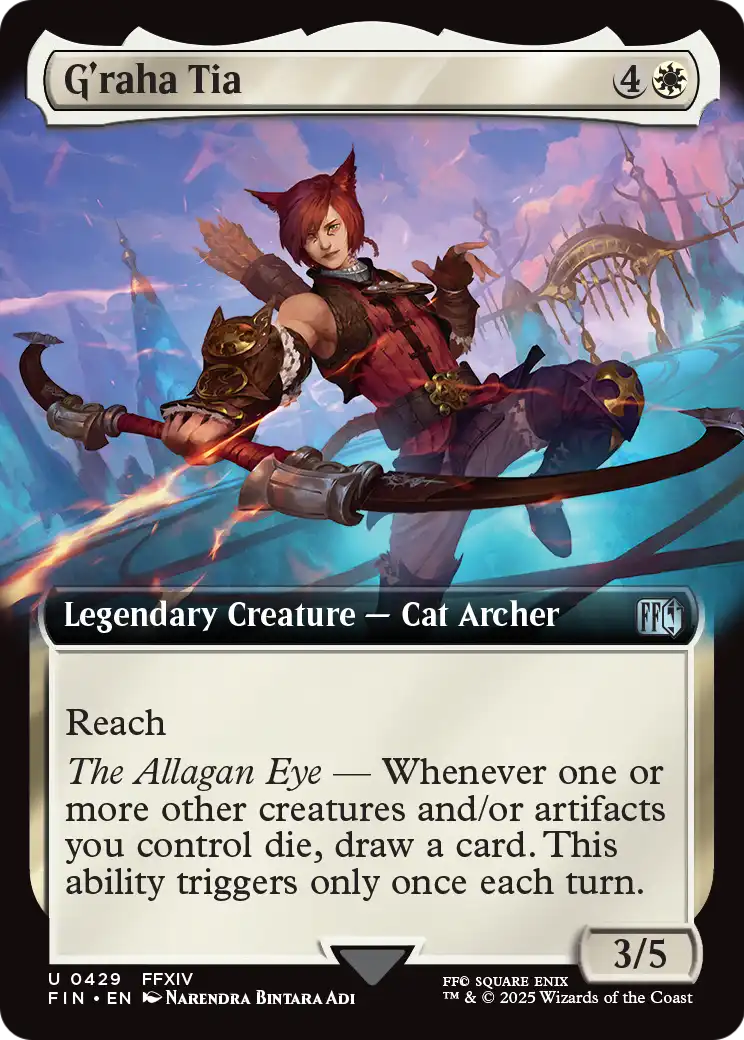 G'raha Tia (Extended Art) (FIN-429) [FINAL FANTASY] Foil