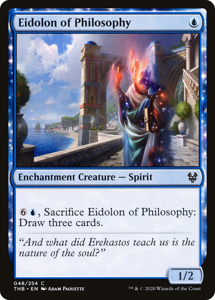 Eidolon of Philosophy (THB-048) [Theros Beyond Death]