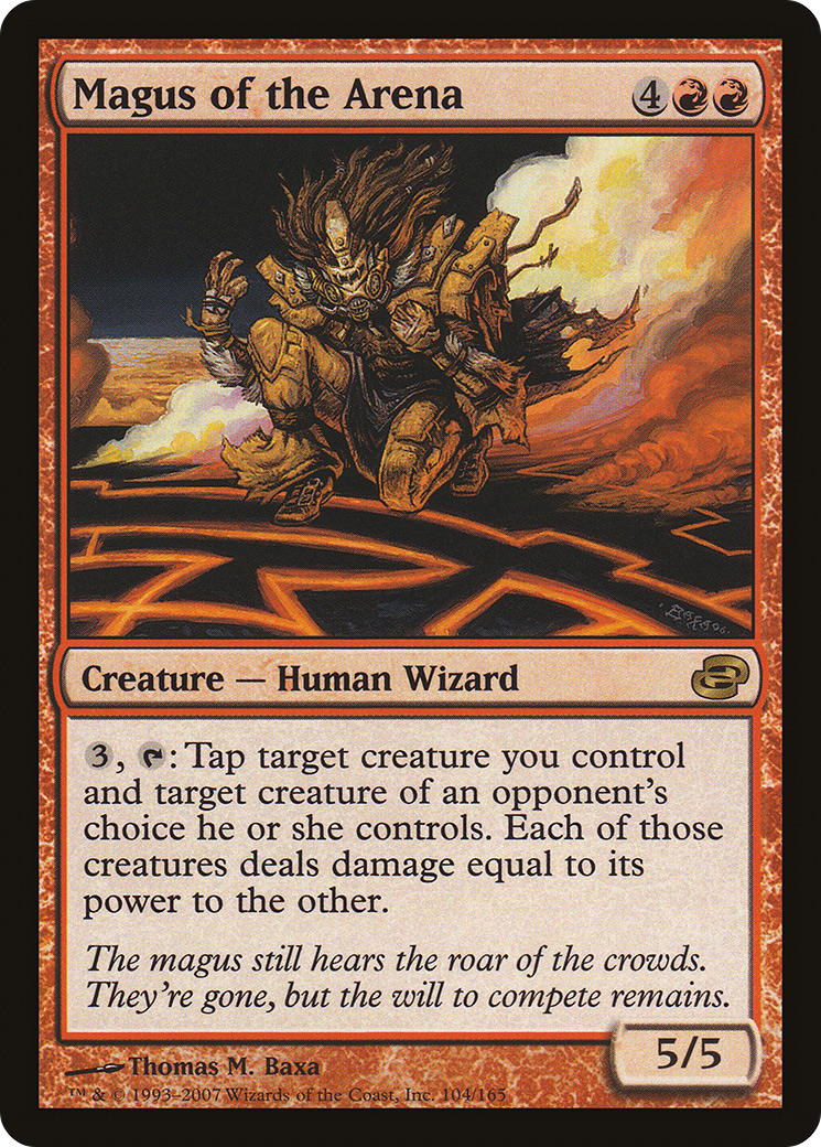 Magus of the Arena (PLC-104) [Planar Chaos] Foil