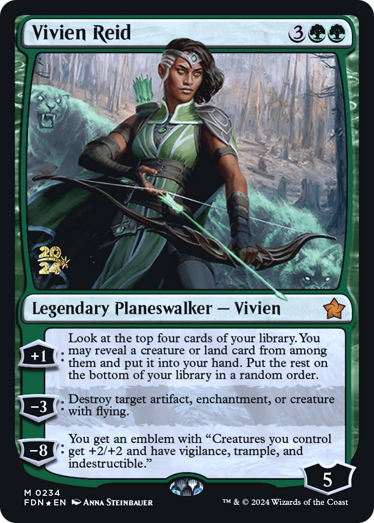 Vivien Reid (FDN) (PRE-234) [Foundations Promos] Foil