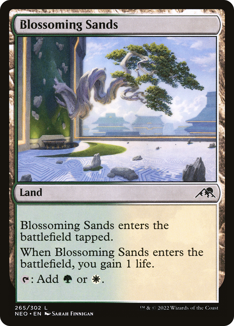 Blossoming Sands (NEO-265) [Kamigawa: Neon Dynasty]