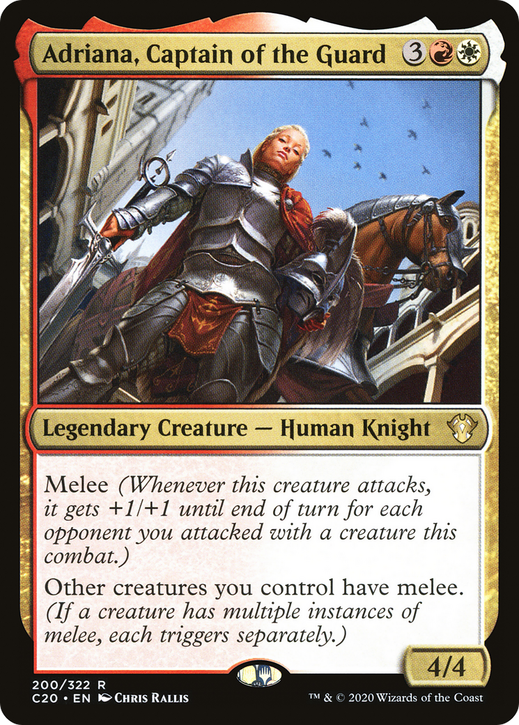 Adriana, Captain of the Guard (C20-200) [Commander 2020]
