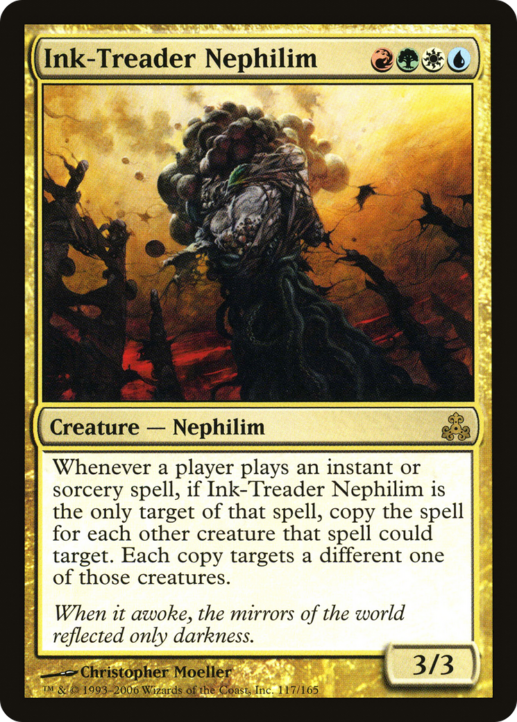 Ink-Treader Nephilim (GPT-117) [Guildpact] Foil