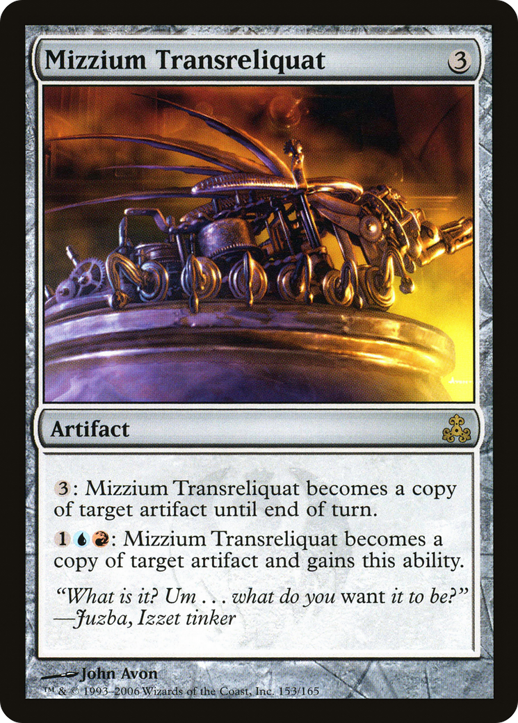 Mizzium Transreliquat (GPT-153) [Guildpact]