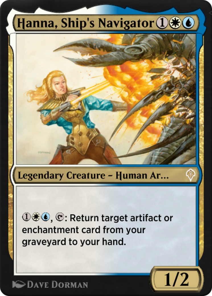 Hanna, Ship's Navigator (PANA-105) [MTG Arena Promos]